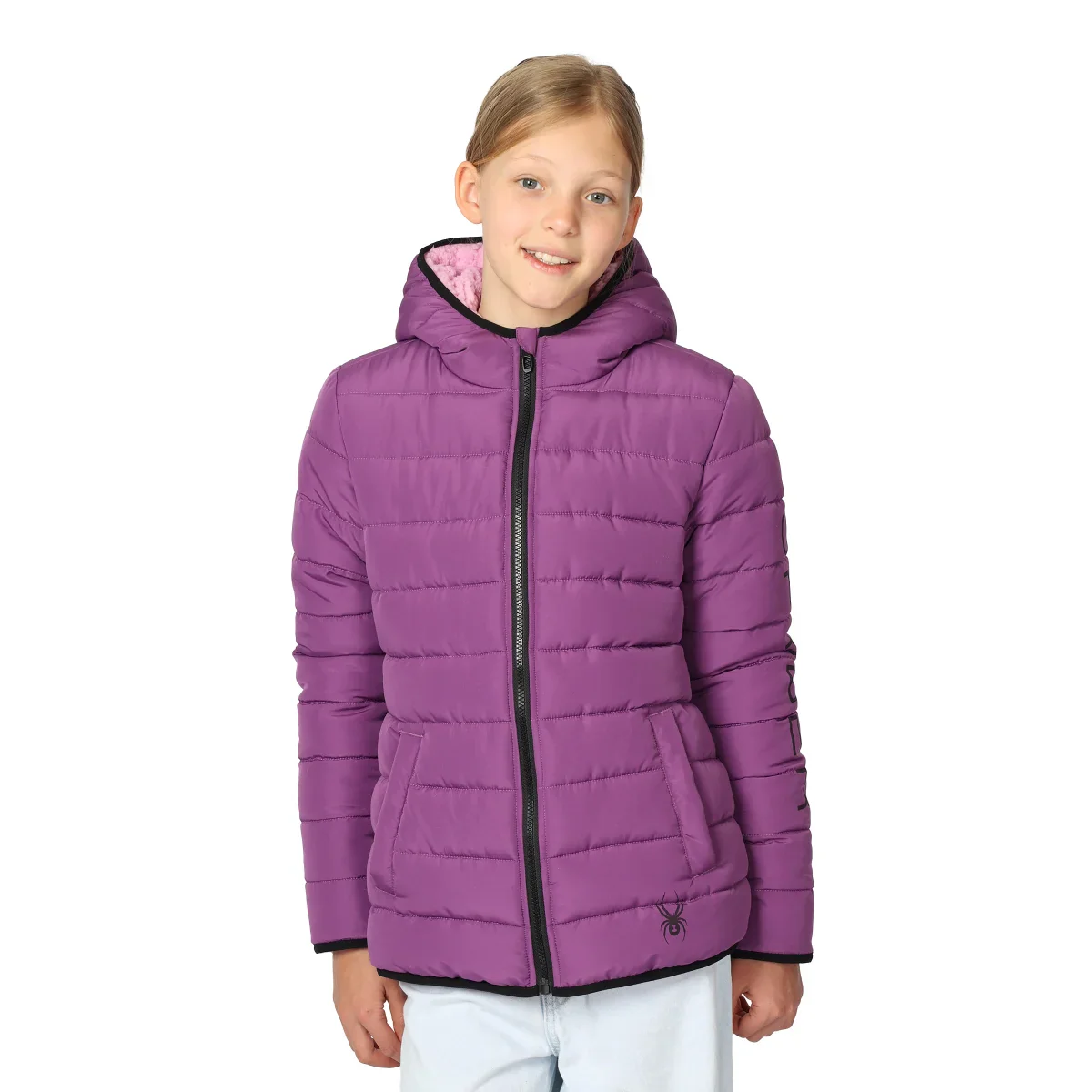 Spyder - Manteau matelassé doublé en sherpa - Image 8