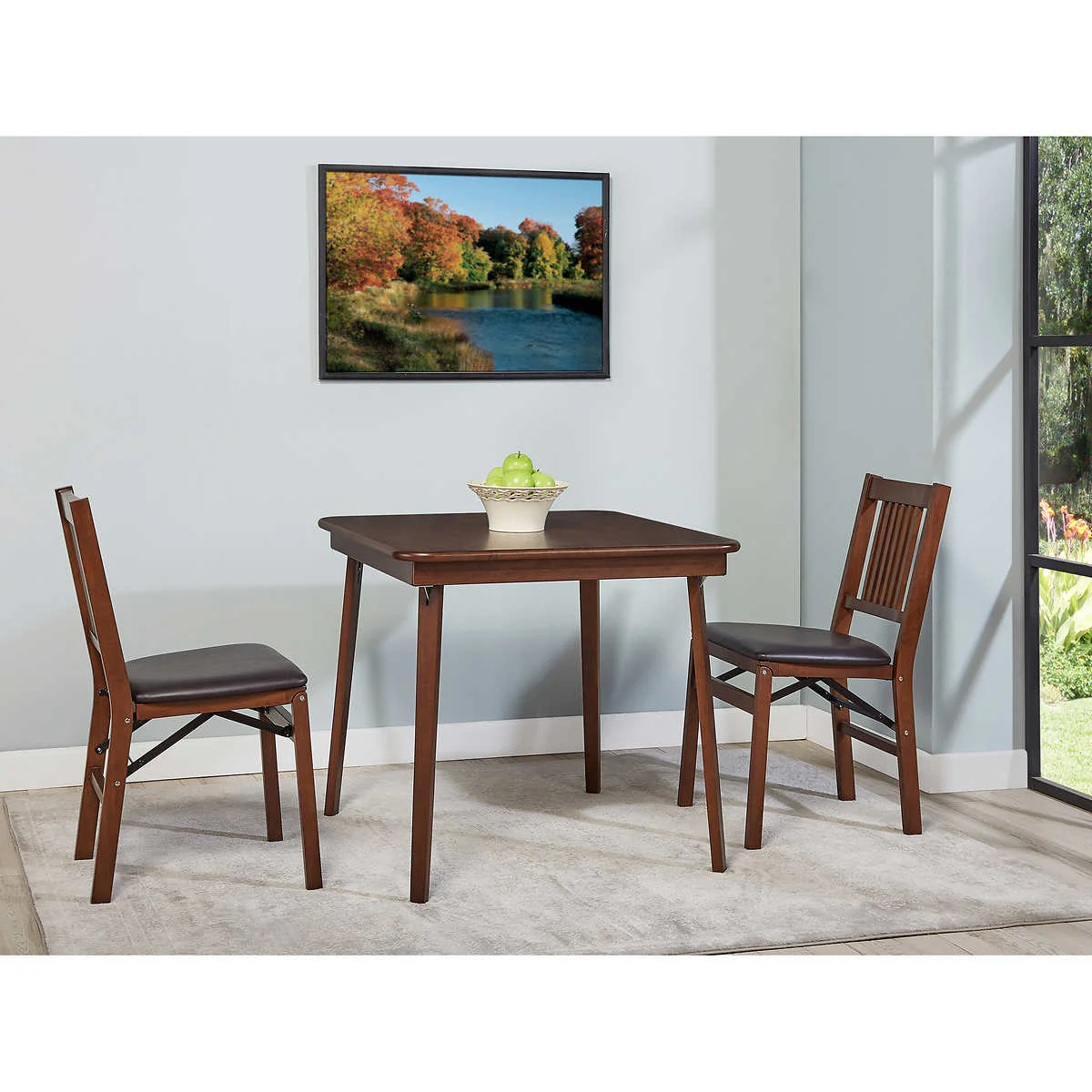 Stakmore - Table pliante en bois de fruitiers - Image 5