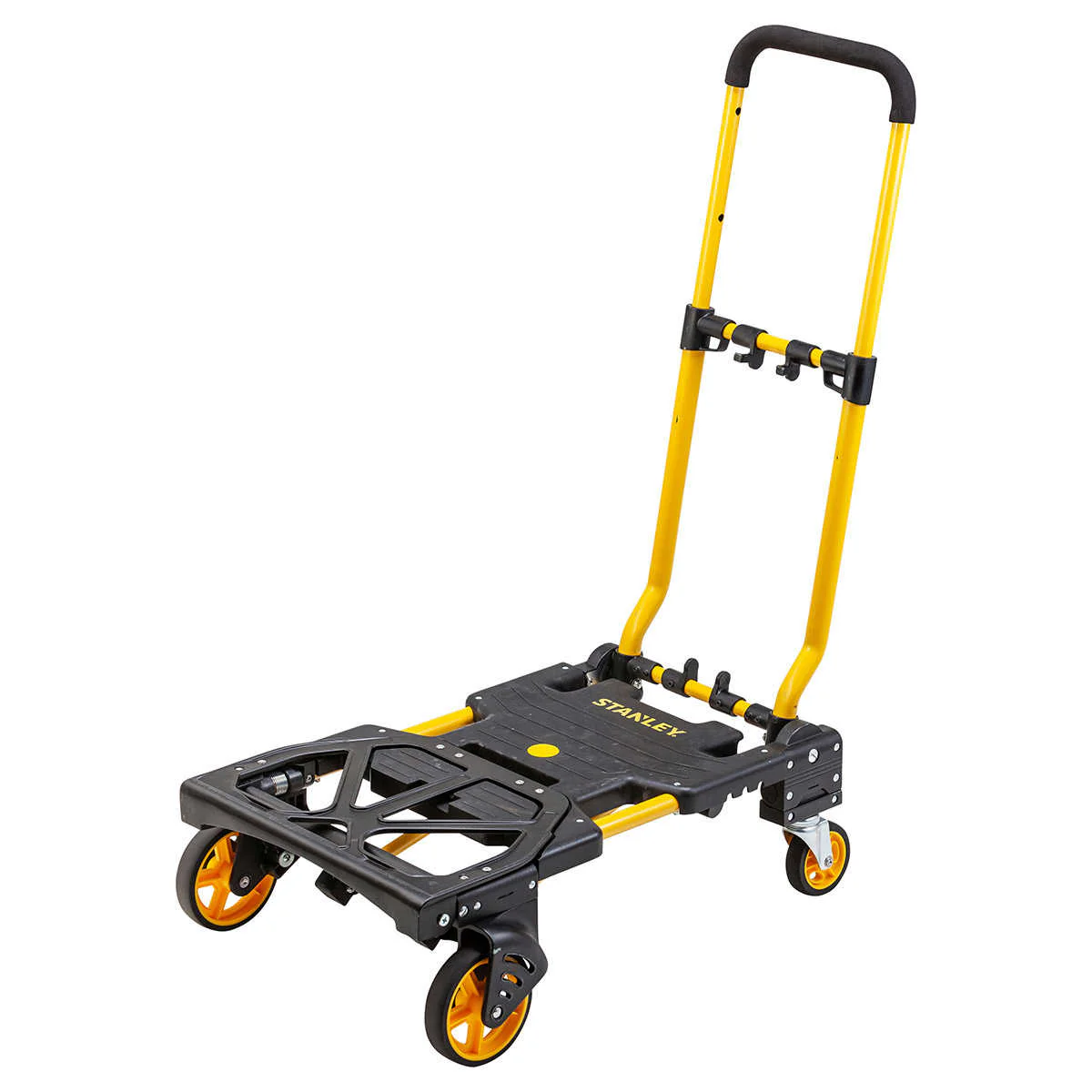 Stanley - Diable 2 en 1 pliable à 4 roues avec poignée télescopique - Image 4