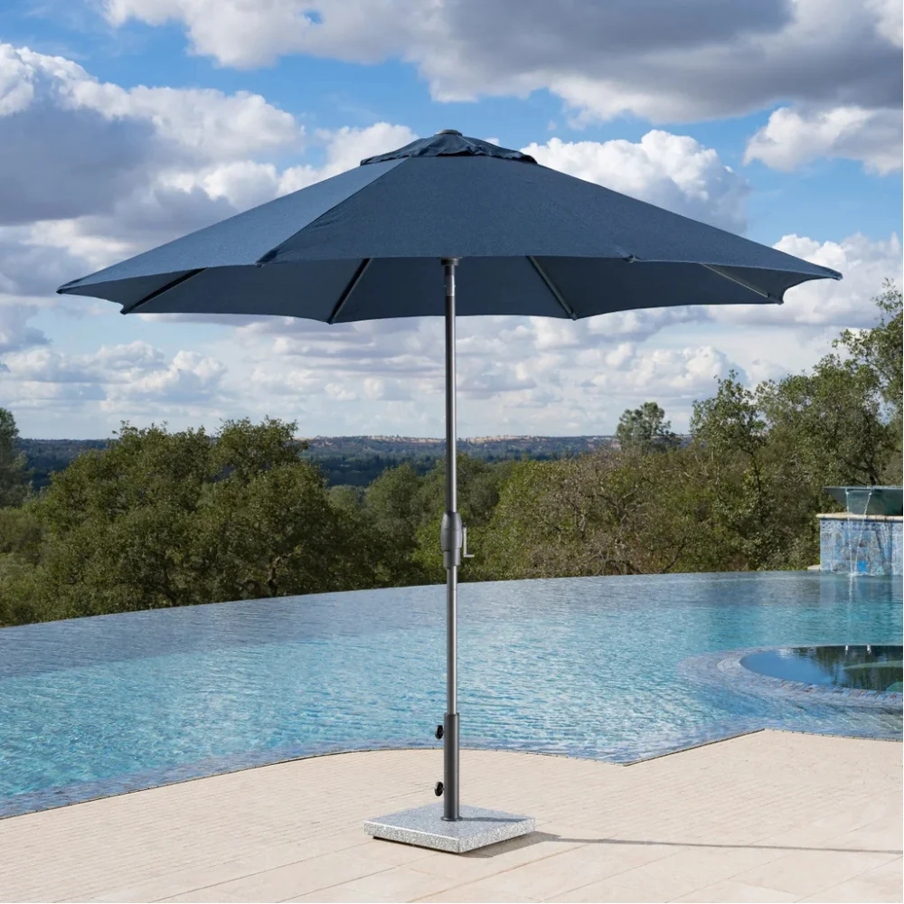 SunVilla - Parasol de marché 10 pi à inclinaison automatique - Image 8