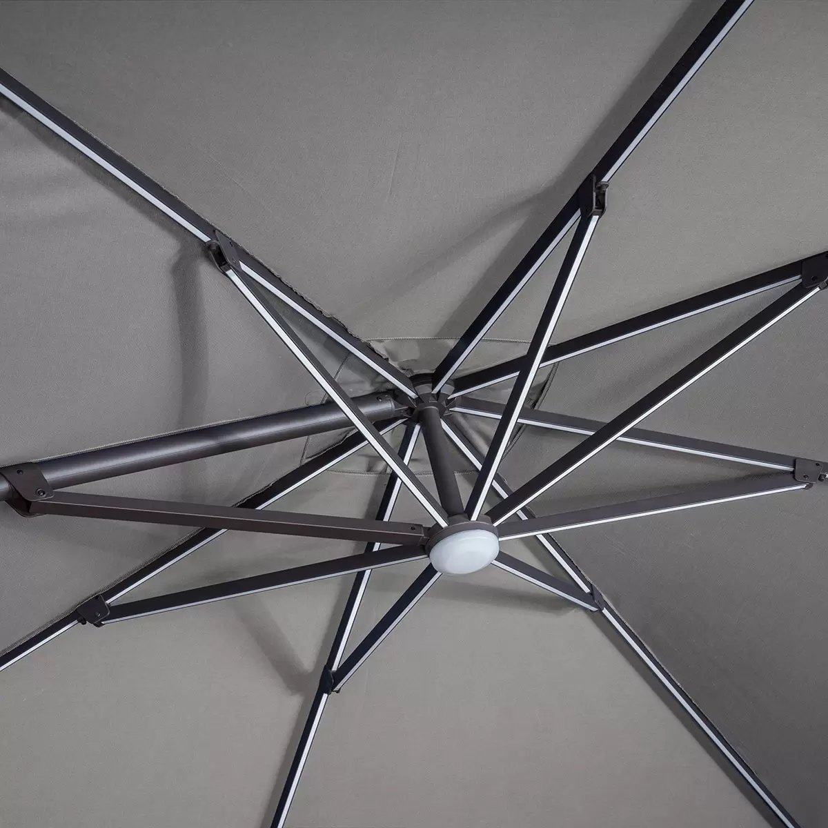 SunVilla - Parasol en aluminium à DEL de 10 pieds (3 m) - Image 3