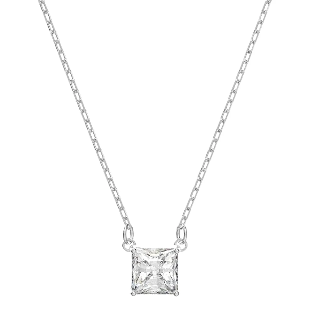 Swarosvki - Collier à crystal carré