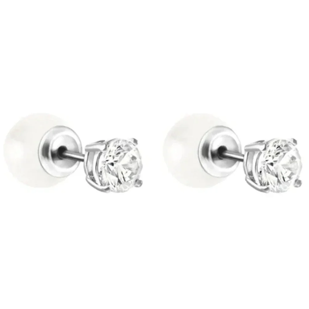 Swarovski - Boucles d'oreilles percées Attract Pearl, 5183618