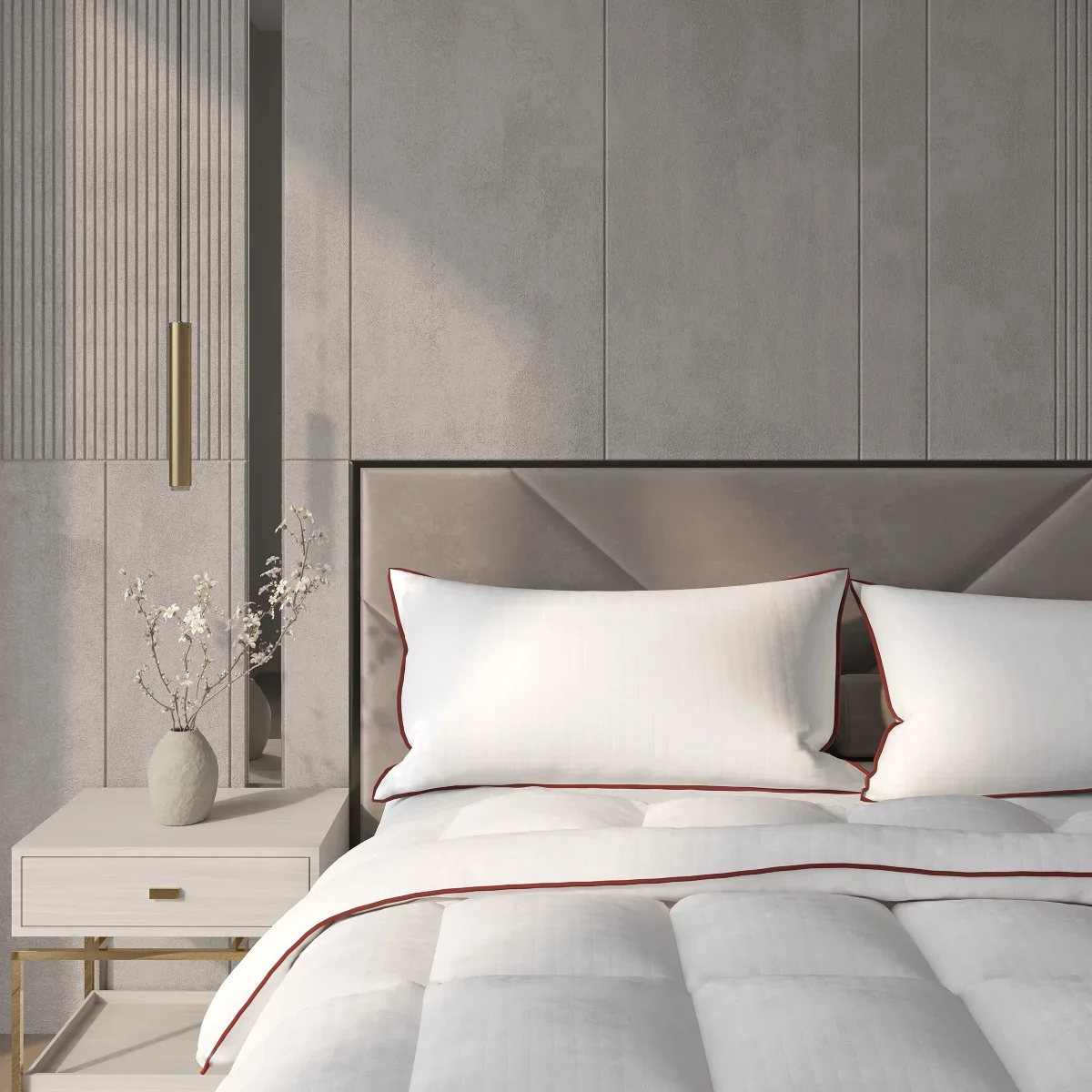 Swiss Comforts - Ensemble couette et oreiller, 3 pièces de la collection Renaissance - Image 2