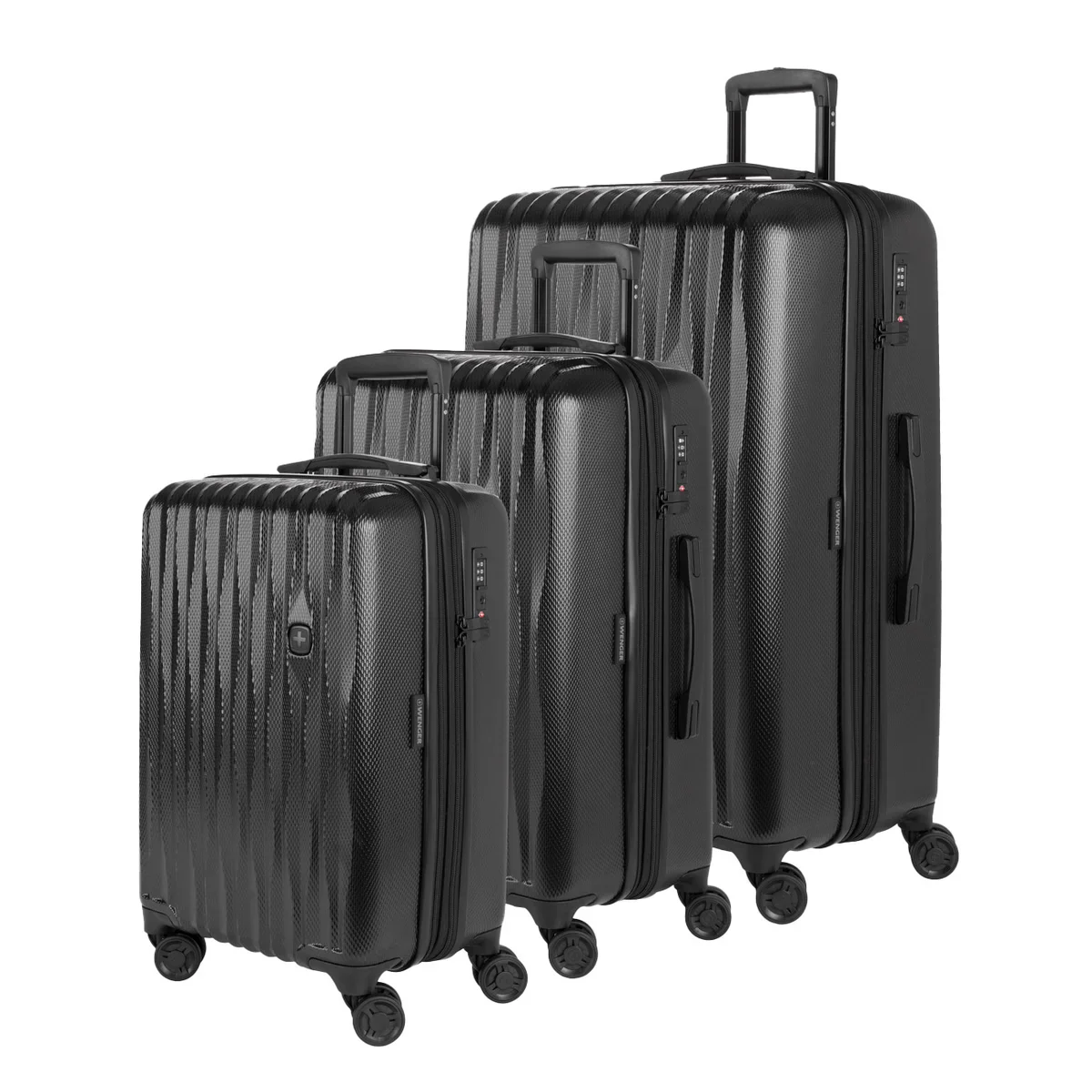 Swiss Gear - Wenger ensemble de 3 valises pivotantes - Image 2