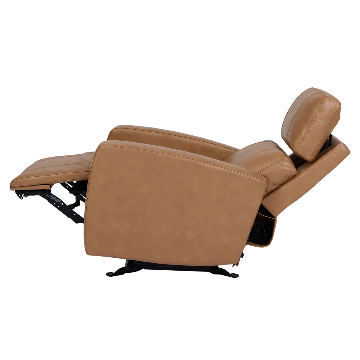 Synergy Home - Fauteuil d’inclinaison motorisé en cuir et coulissant avec appuie-tête motorisé - Image 5