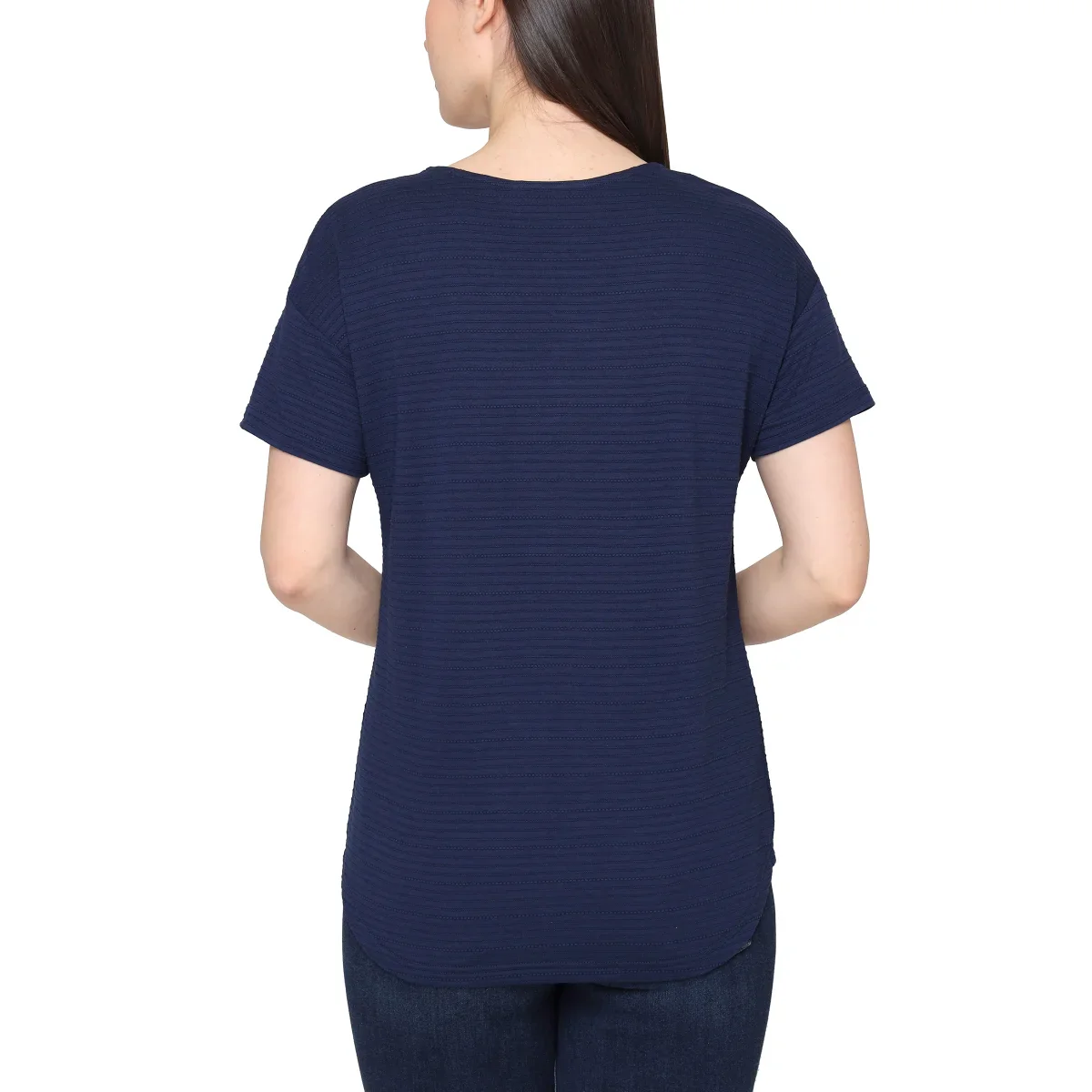 Talbots - Haut à encolure en V à 3 boutons - Image 8