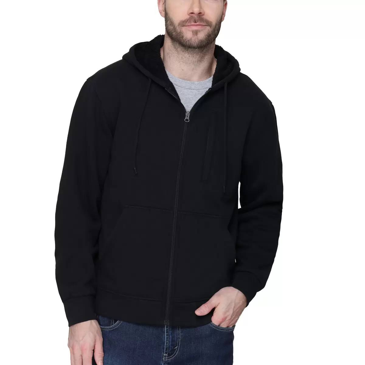 The B.C. Clothing Co - Chandail à capuche doublé en peluche - Image 5
