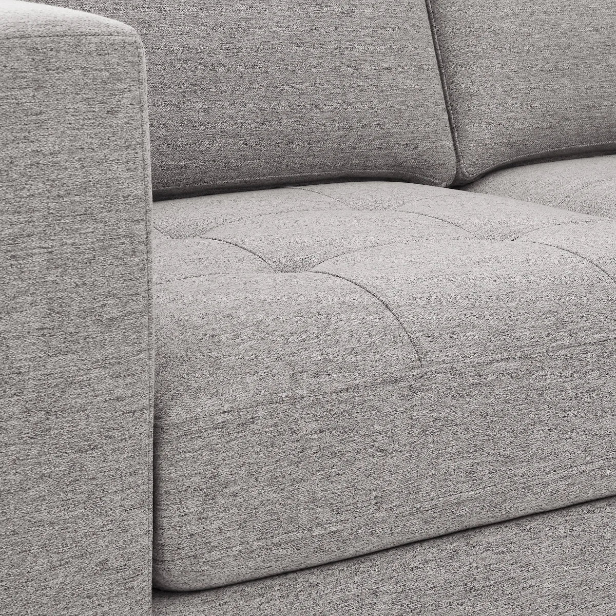 Thomasville - Canapé en tissu avec pouf - Image 3