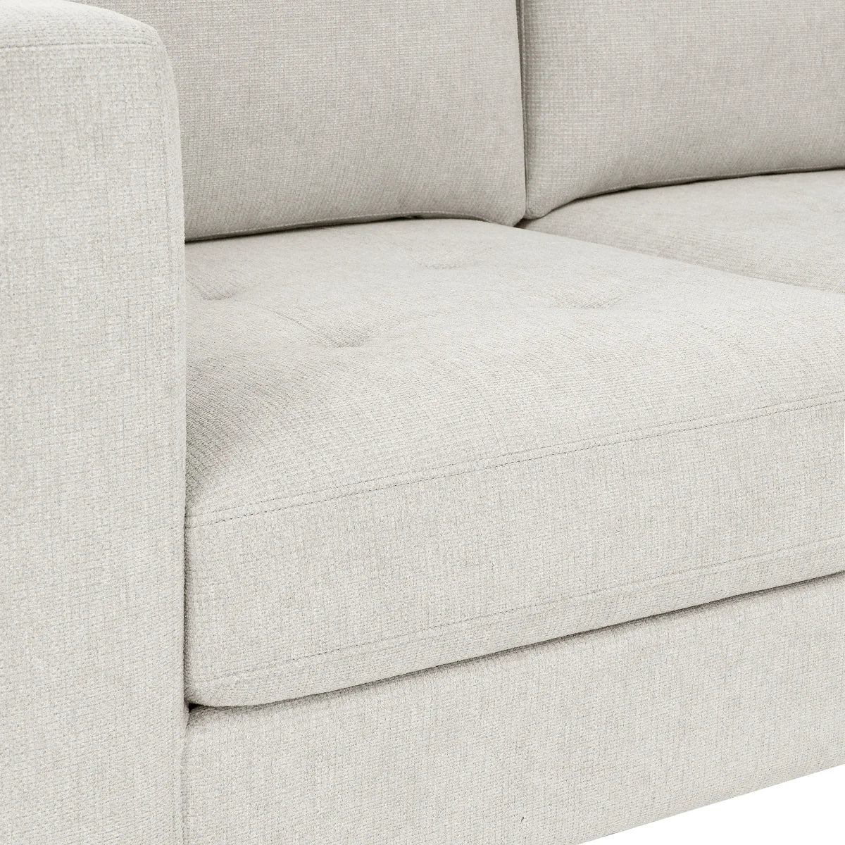 Thomasville - Canapé en tissu avec pouf - Image 7