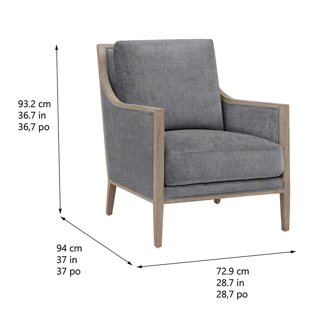 Thomasville - Chaise d'appoint moderne en tissu - Image 5