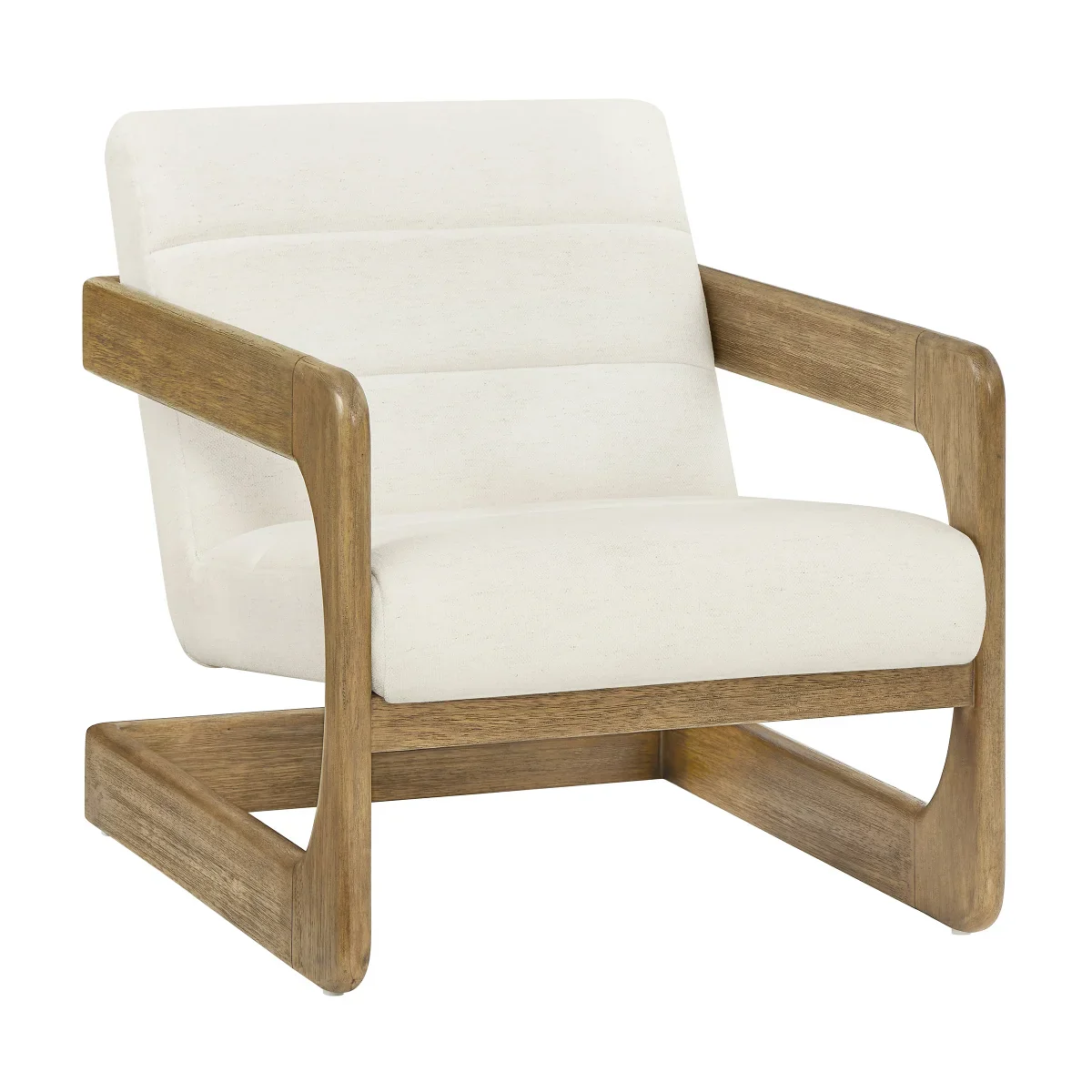 Thomasville – Fauteuil d’appoint en tissu avec base en bois - Image 6