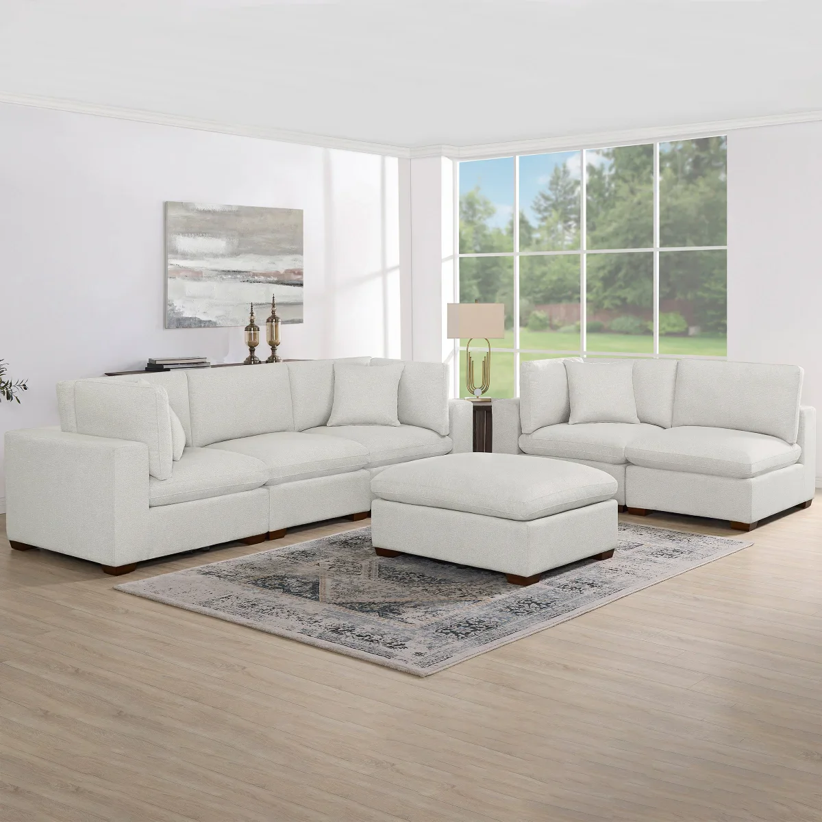 Thomasville – Lowell Ensemble modulaire en tissu de 6 pièces - Image 3