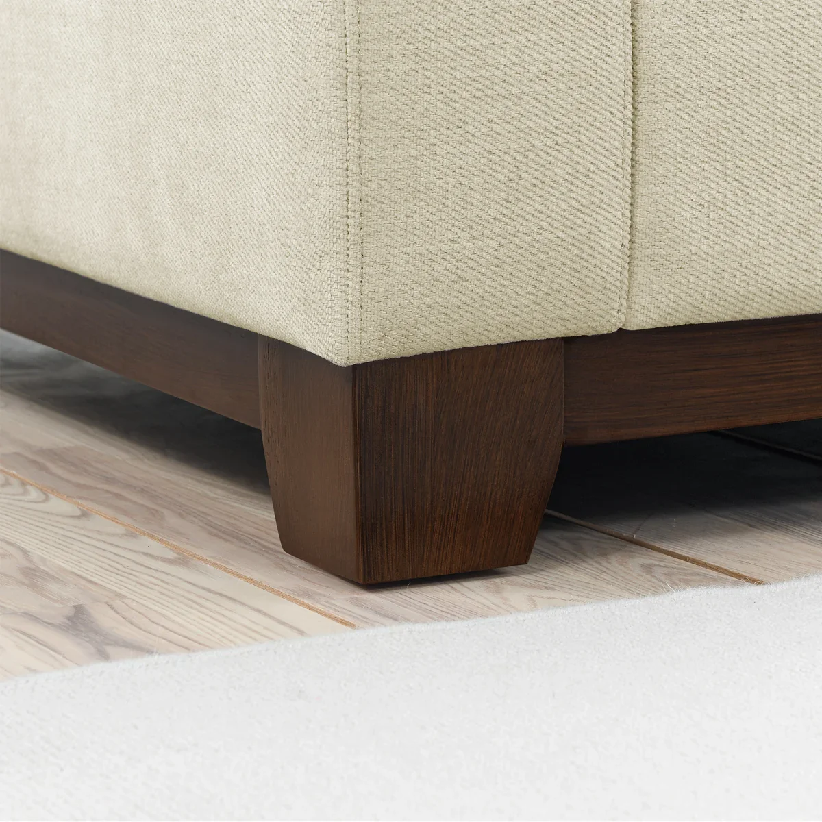 Thomasville - Sectionnel en tissu 3 pièces avec pouf de rangement - Image 4