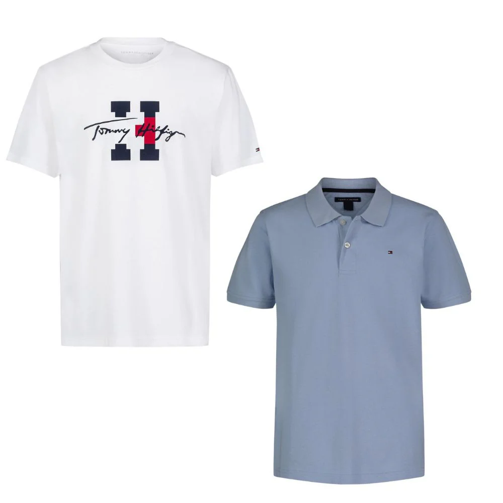 Tommy Hilfiger - Ensemble chandail a manches courte, 2 pièces - Image 3