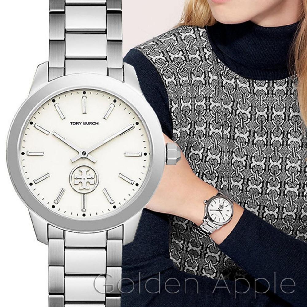 Tory Burch - Collins - Montre pour femme à cadran blanc TB1201. - Image 2