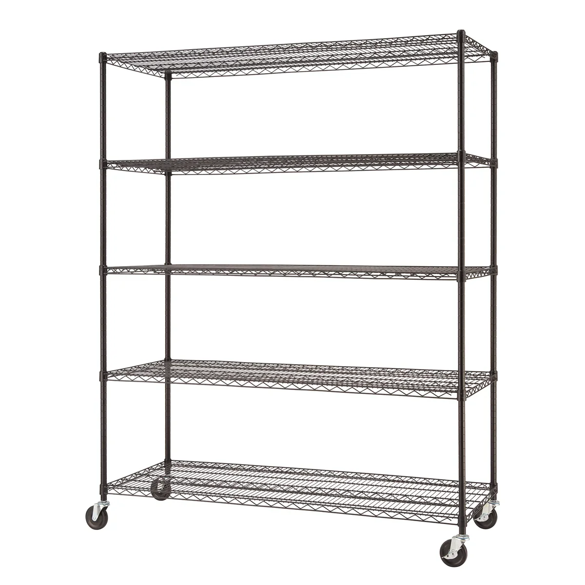 Trinity Basics – Étagère grillagée à 5 tablettes de 60 po - Image 2