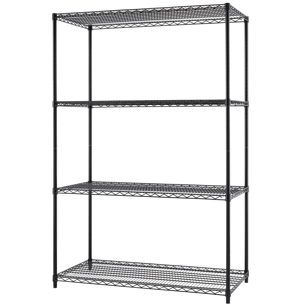 TRINITY – Étagère noire à 4 tablettes - Image 2