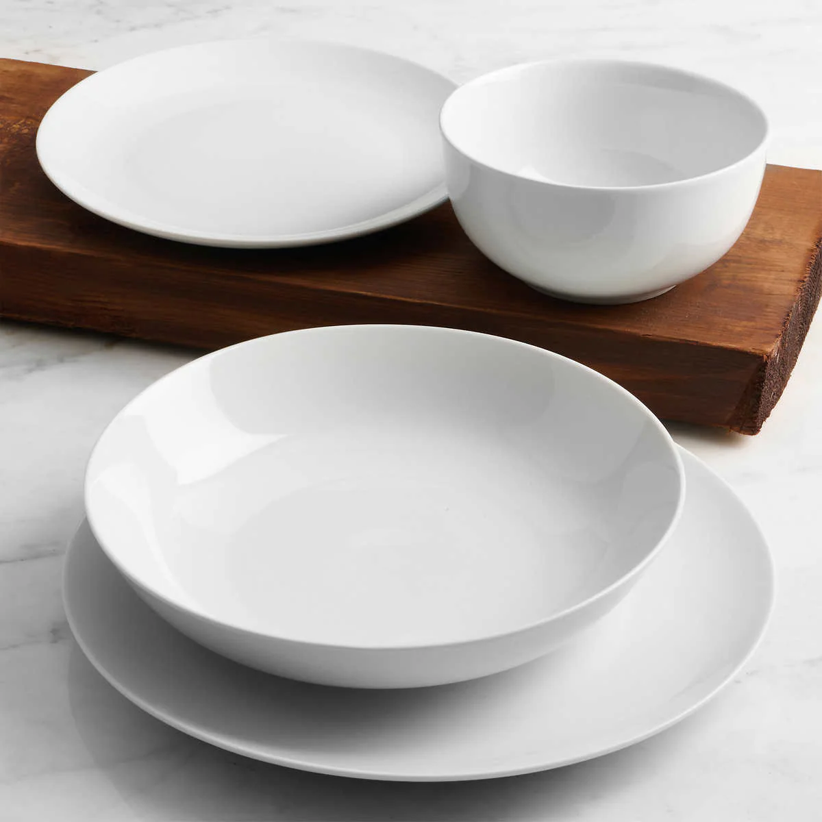 Trudeau - Ensemble de vaisselle en porcelaine, 24 pièces - Image 2