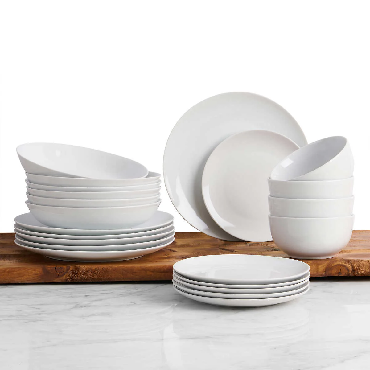 Trudeau - Ensemble de vaisselle en porcelaine, 24 pièces - Image 3