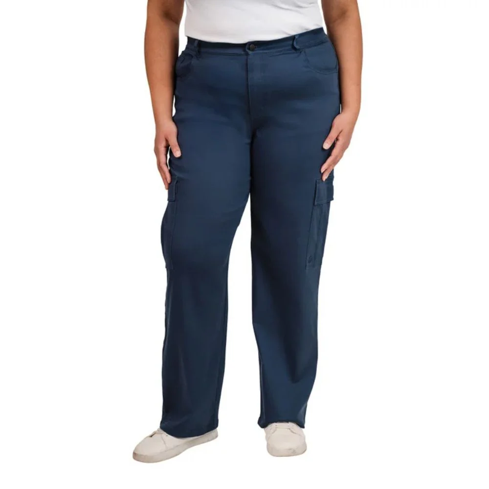 United Colors of Benetton - Pantalon cargo à jambes larges - Image 5
