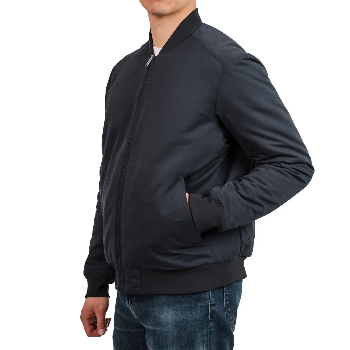 United Colors of Benetton - Veste aviateur réversible - Image 8