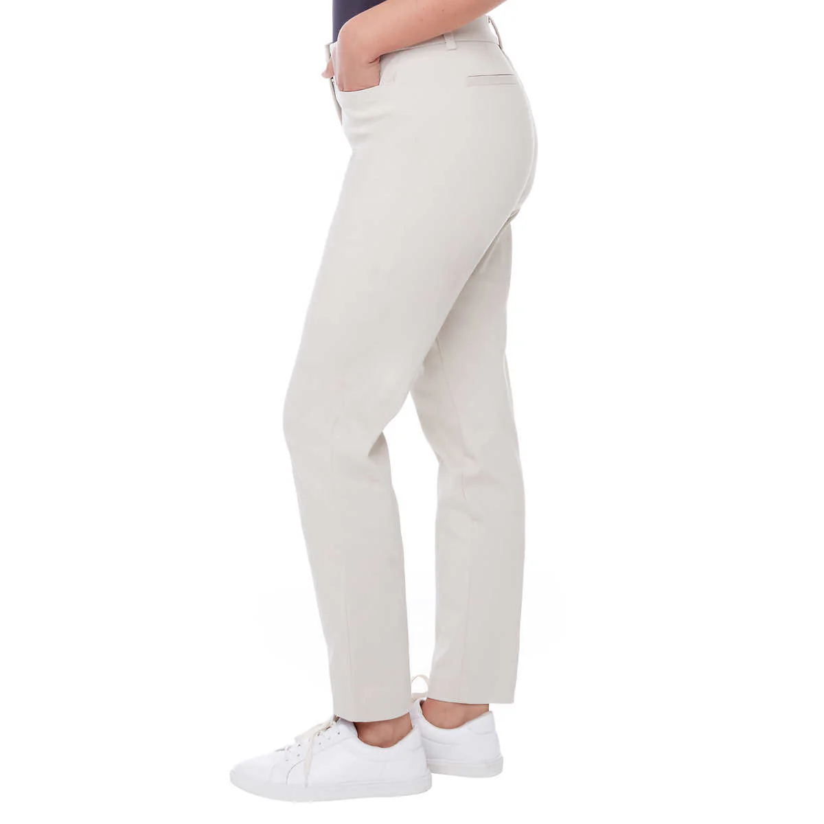 UP! - Pantalon de coton satiné extensible - Image 2