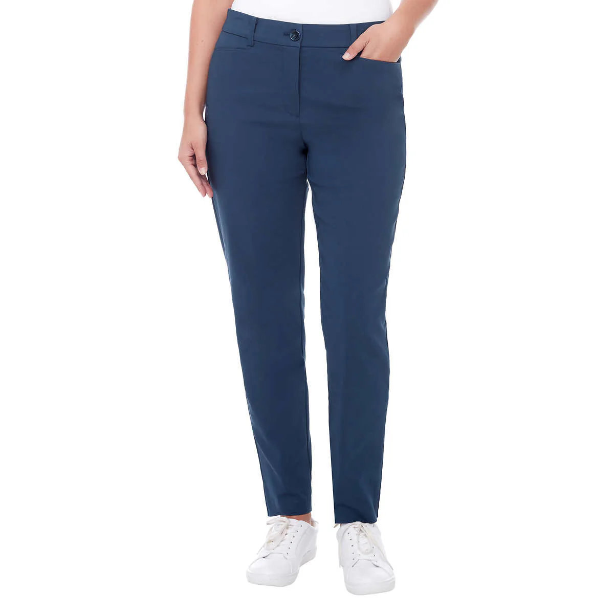 UP! - Pantalon de coton satiné extensible - Image 4