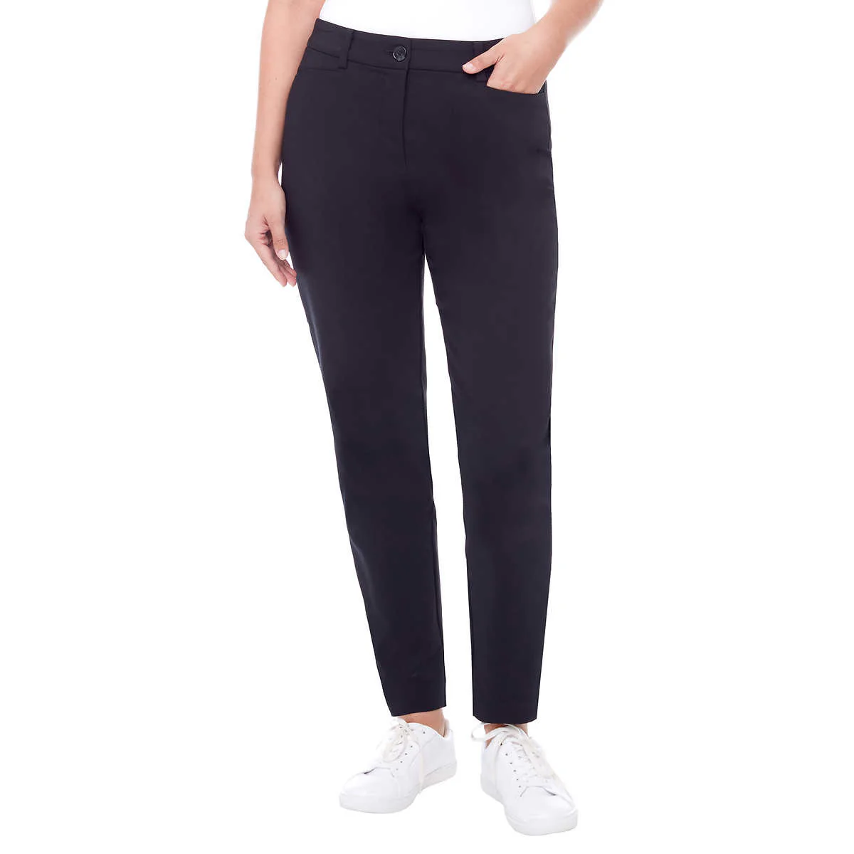 UP! - Pantalon de coton satiné extensible - Image 7