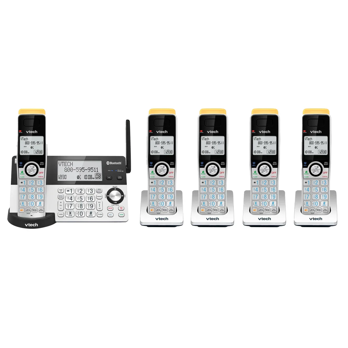 V-Tech - Système téléphonique à 5 combinés avec connexion au cellulaire - Image 2