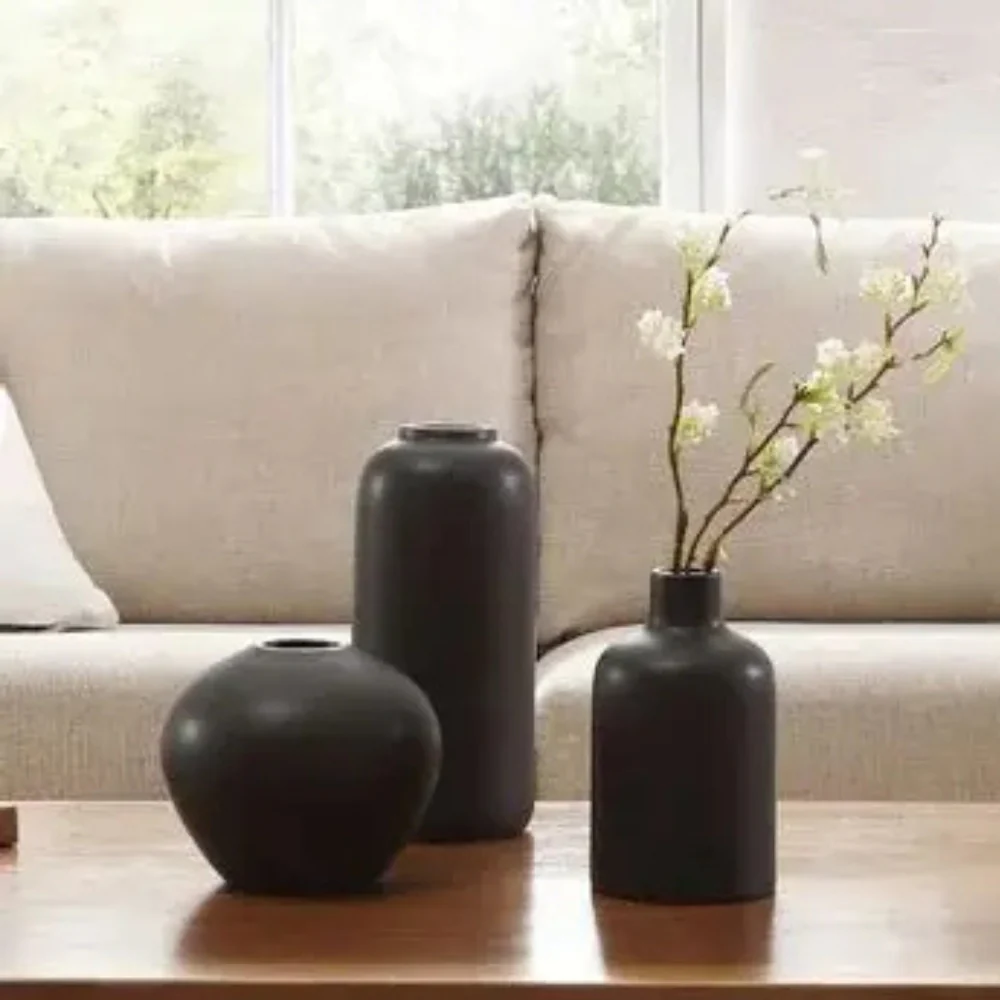 VCNY - Ensemble de 3 vases en grès - Image 2