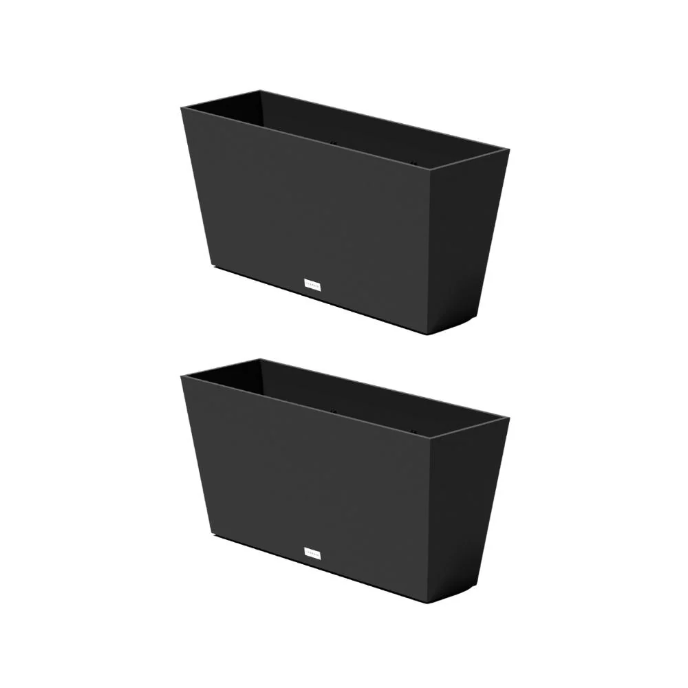 Veradek - Ensemble de 2 jardinières V-resin noires de 79 cm (31 po) - Image 3