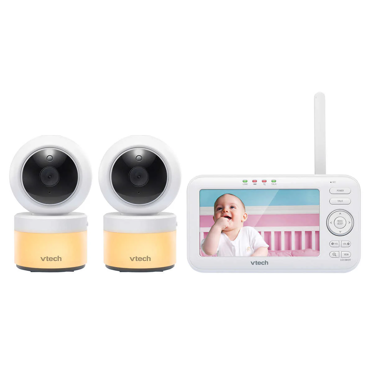 VTech - Moniteur à 2 caméras avec écran de 5 po