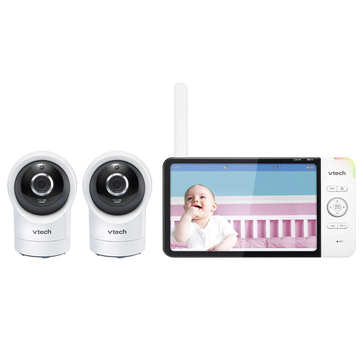 VTech - Moniteur WiFi à 2 caméras avec écran 7 pouces - Image 2