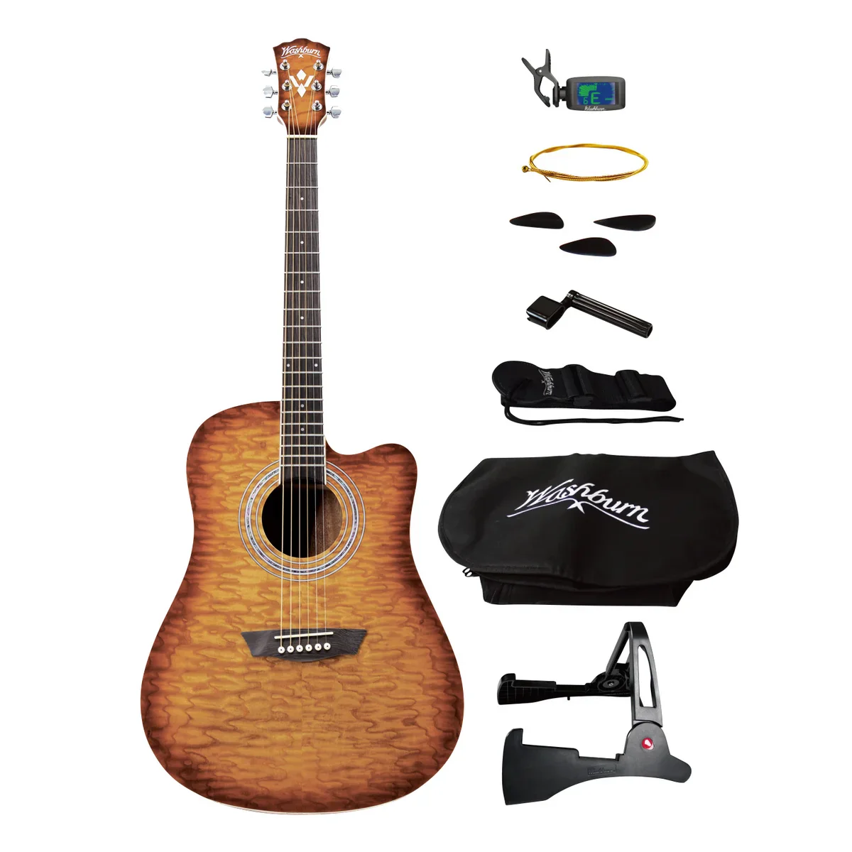 Washburn - Ensemble de guitare acoustique - Image 2