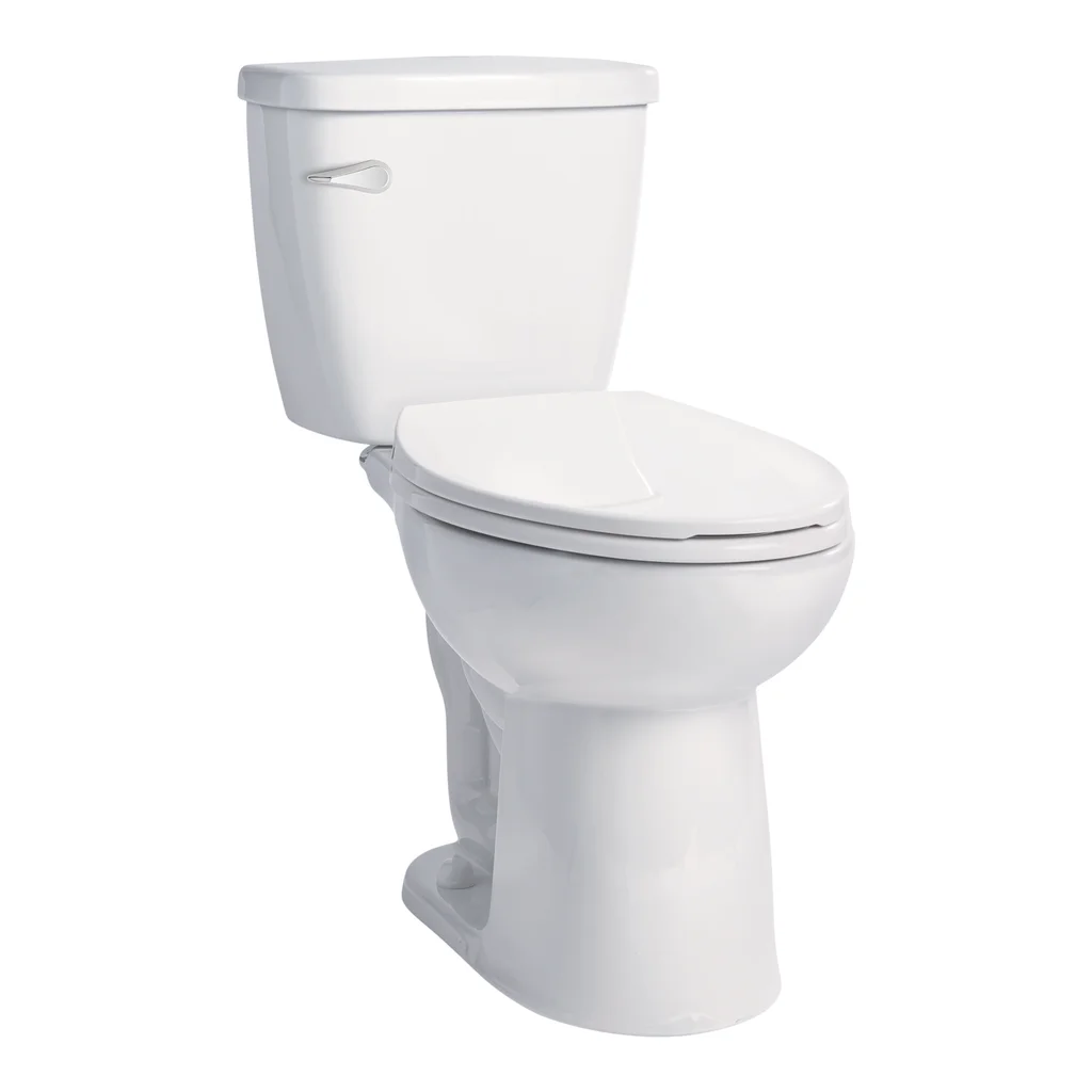 WaterRidge - Toilettes à chasse d'eau unique en deux parties