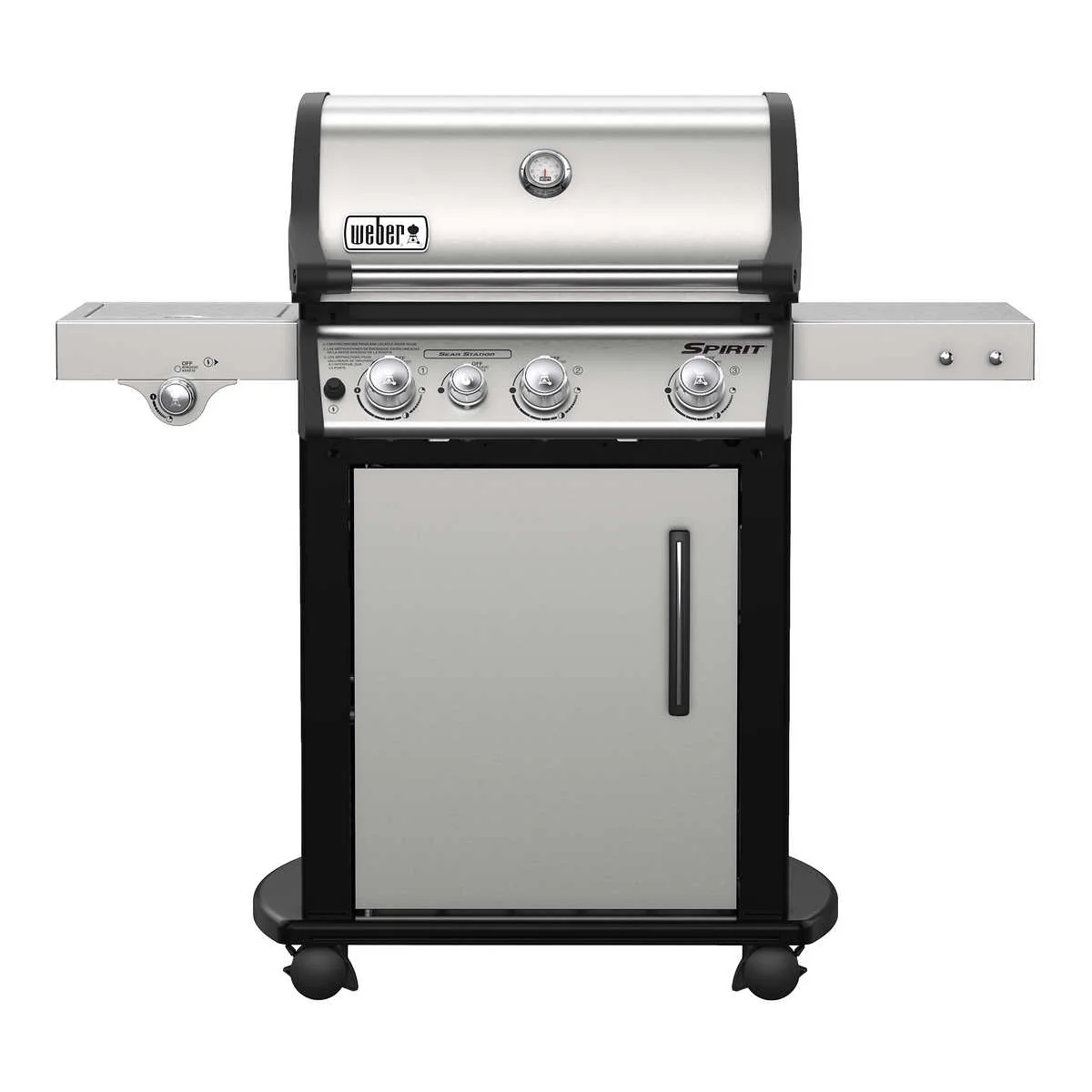 Weber - Barbecue au gaz propane avec housse