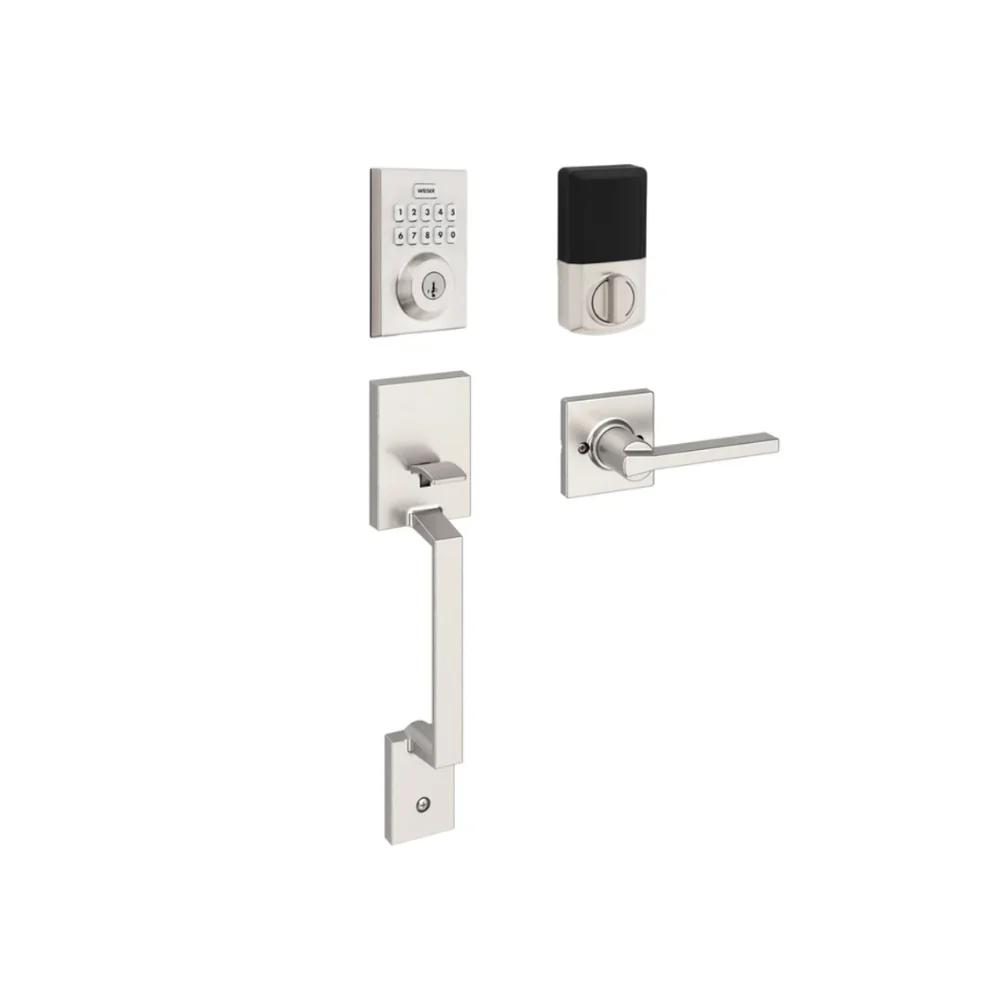 Weiser - Ensemble de serrure et poignée de porte d'entrée électrique - Image 2