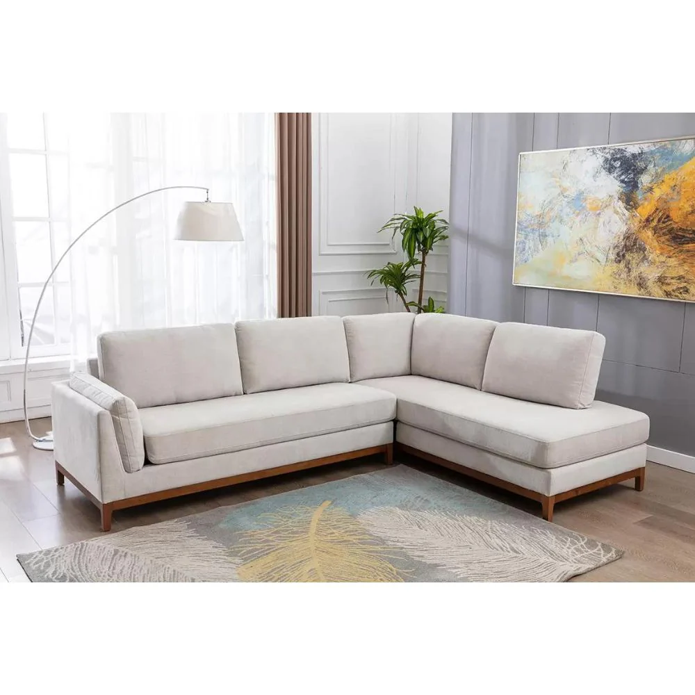 ZOY Home Furnishing - Sofas stationnaire sectionnel en deux pièces (modèle Monroe) - Image 2